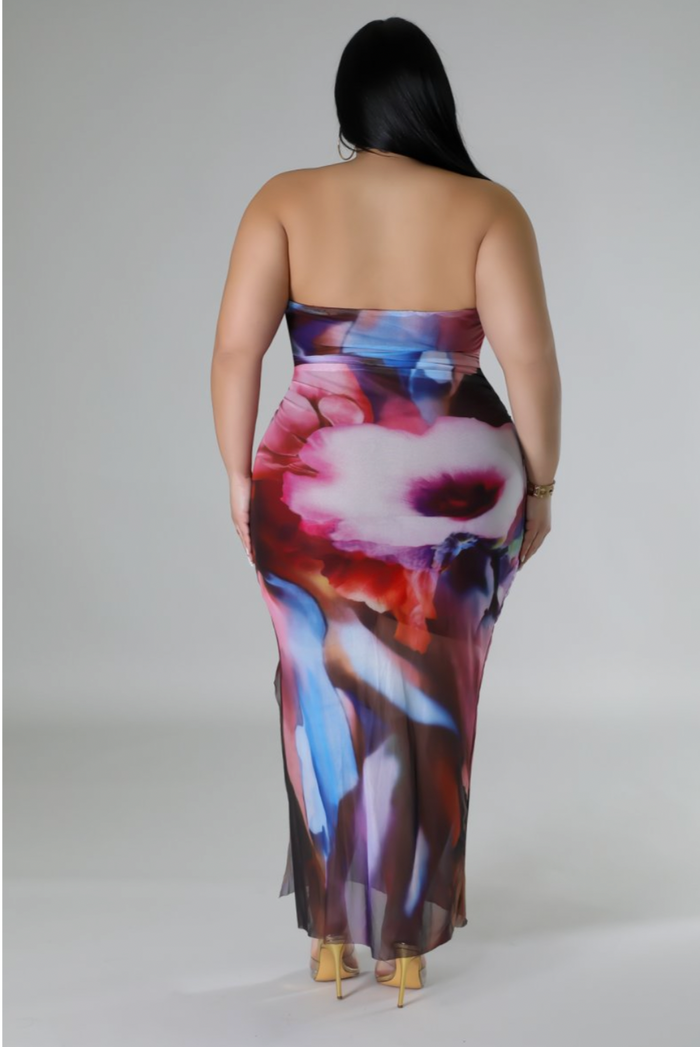 Mirage Mesh Plus Dress image 3