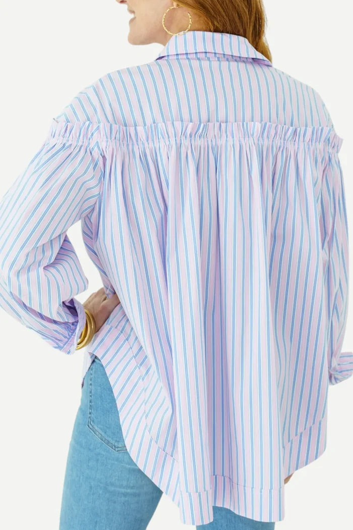 Miriam Top Pink/Blue
