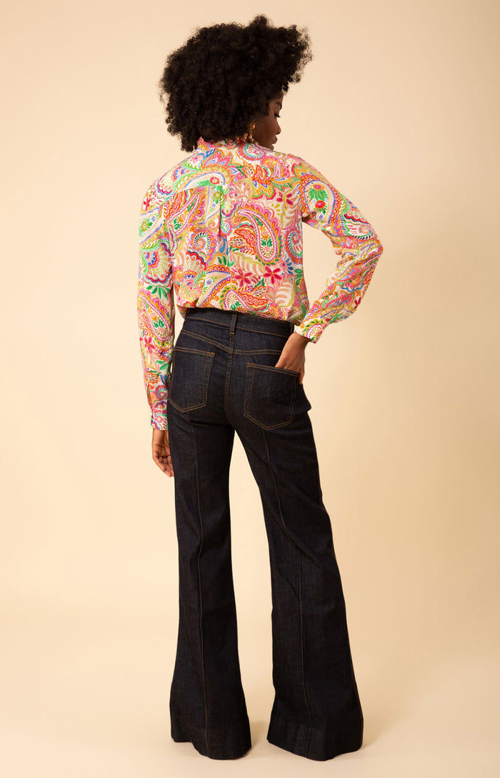 Molly Silk Top, color_pink