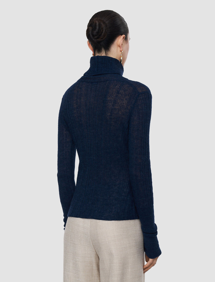 Molony Sheer Wool Rib Jumper