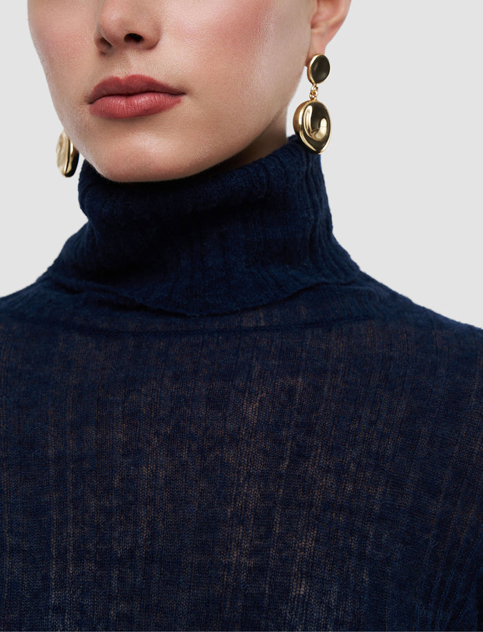Molony Sheer Wool Rib Jumper