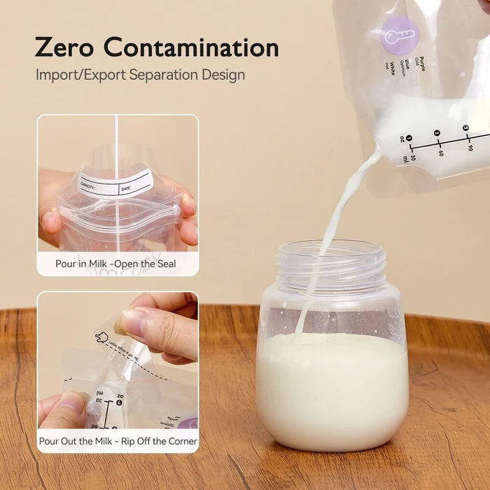 Momcozy Breast Milk Storage Bags 180ml 50 pcs - ebebek - Black Friday