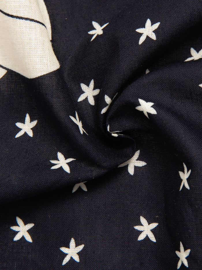 Momotaro Cotton Bandana Navy - Redcast Heritage Co.