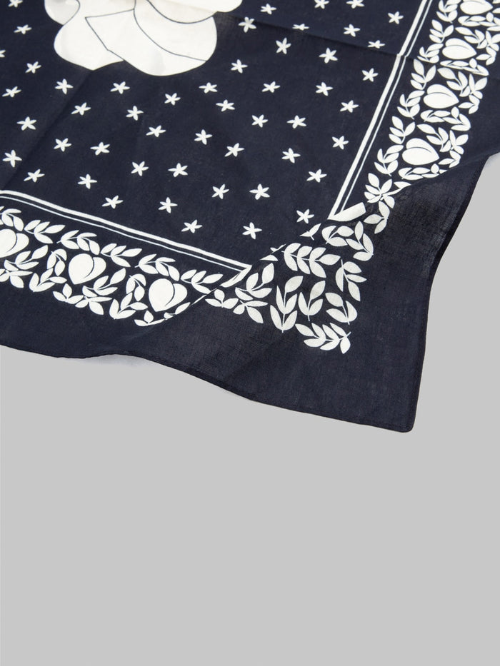Momotaro Cotton Bandana Navy - Redcast Heritage Co.