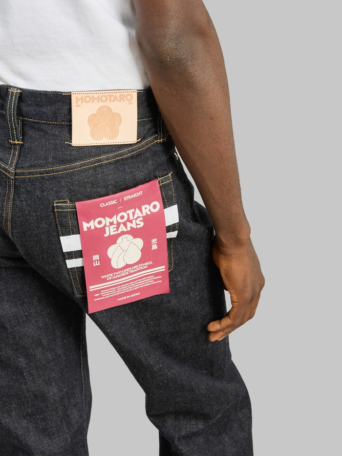 Momotaro MMJB0101 15.7oz #100 "Classic" Straight Jeans - Redcast Heritage Co.