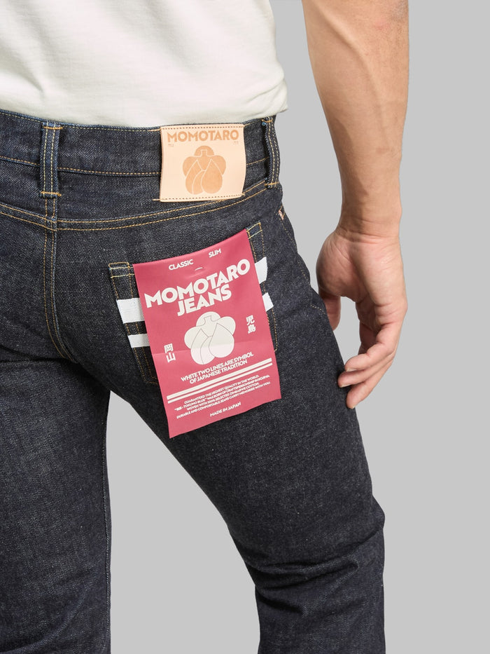Momotaro MMJB0301 15.7oz #300 "Classic" Slim Jeans - Redcast Heritage Co.