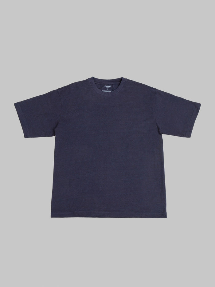 Momotaro Jeans MMTS6010 Yarn Dyed T-Shirt Indigo