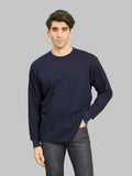 Momotaro MMTS6011 6.1oz Indigo Long Sleeve T-Shirt fit