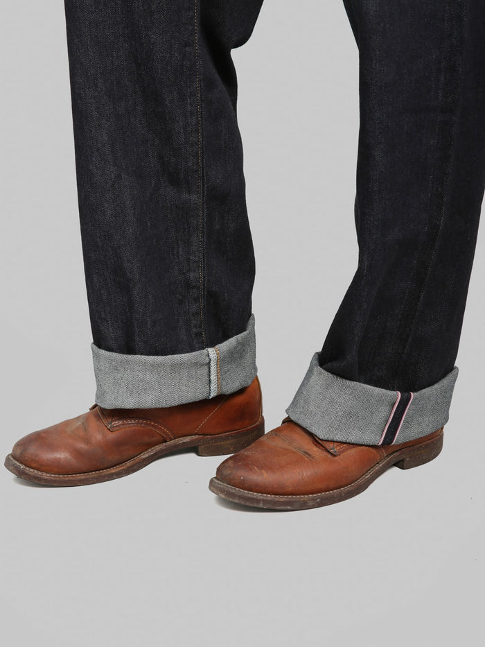 Momotaro Jeans MXJE1506 11oz #400 Lightweight Wide Jeans selvedge id
