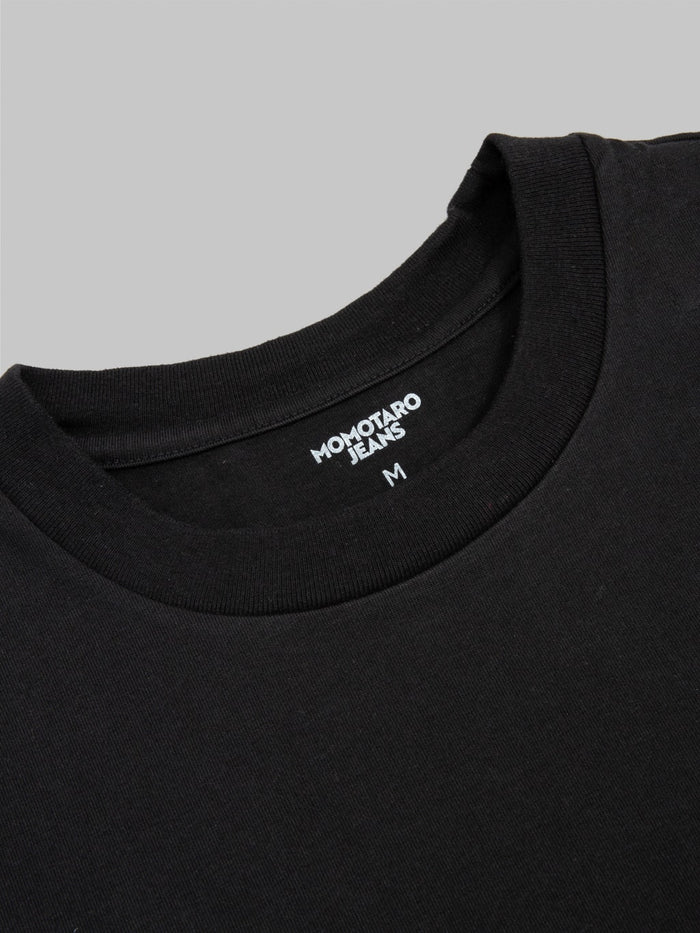 Momotaro MXTS1031 Heavy Ounce TShirt Black collar