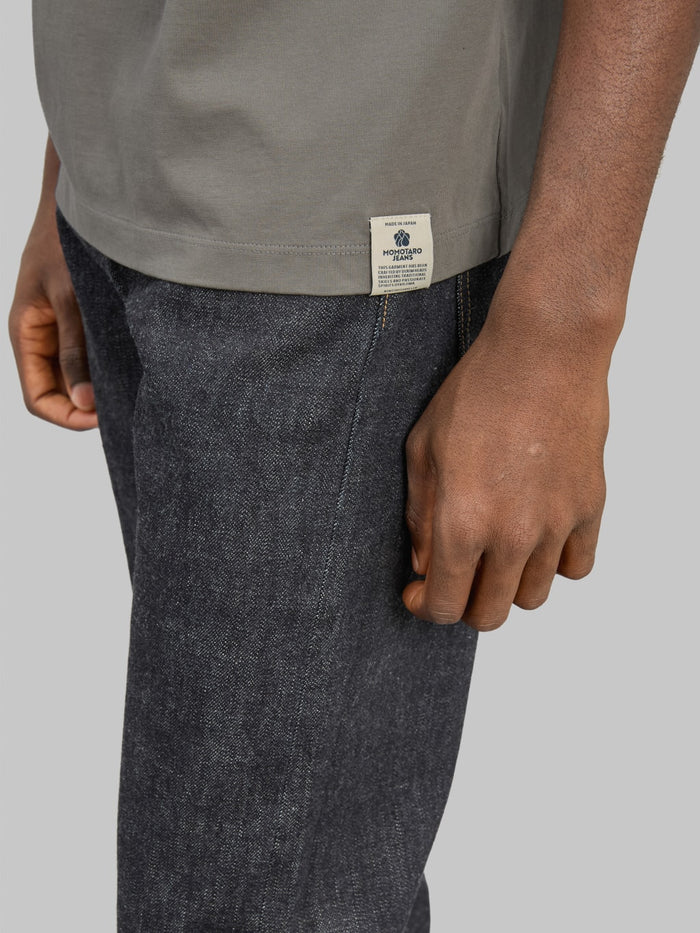 Momotaro Jeans MXTS1031 Heavy Ounce T-Shirt Grey