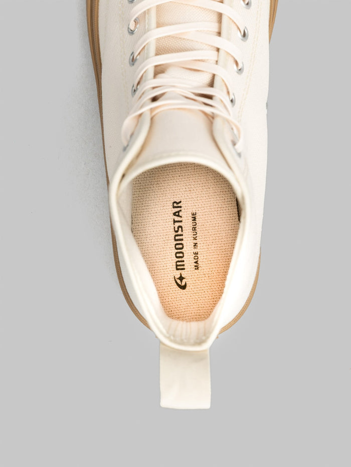 Moonstar Hi Basket Natural interior sole
