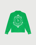 MoPQ - Kelly Seal Terry Cloth Button Up - Kalifornia Jean Bar