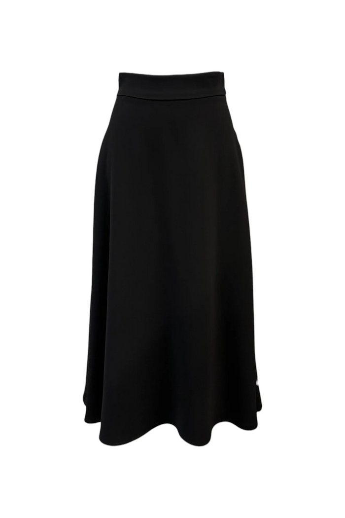 Mossaic 2516-WT Crepe  Skirt SS25
