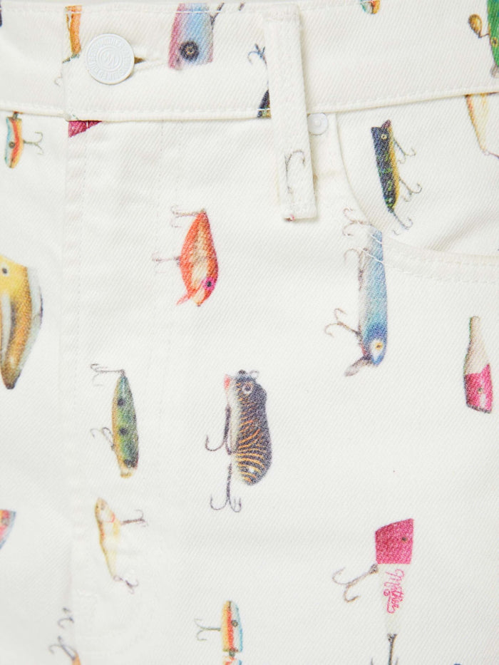 Mother - Dodge Ball Short in Lure Me In - Kalifornia Jean Bar