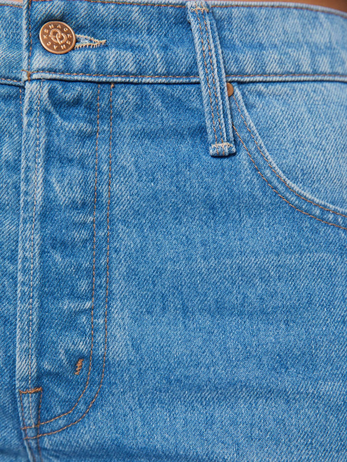 Mother - Snacks Smoothie Crop Cuff Jean in Secret Ingredient - Kalifornia Jean Bar