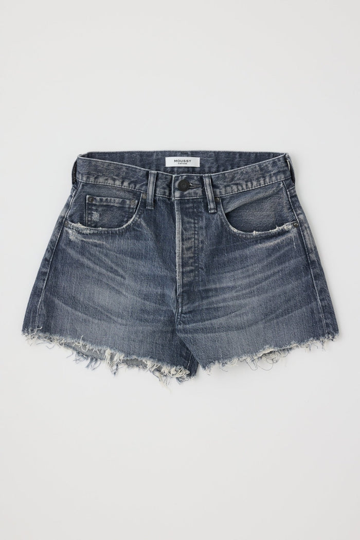Moussy - Glenview Denim Shorts in Light Black - Kalifornia Jean Bar