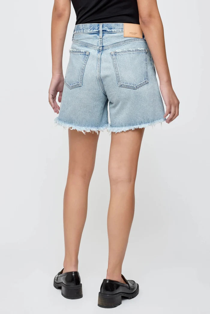 Moussy - Light Blue Nolita Shorts - Kalifornia Jean Bar