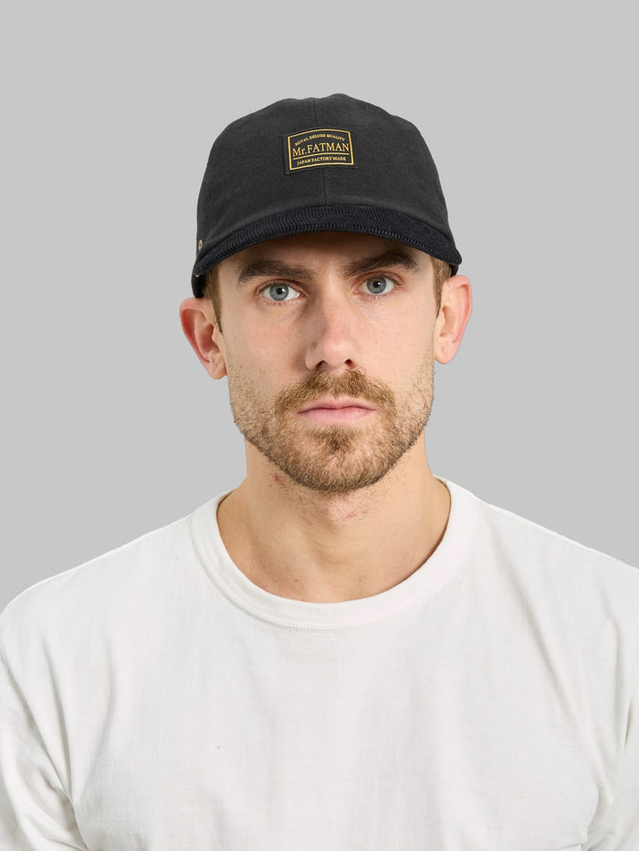 Mr. Fatman Moleskin Cap Black