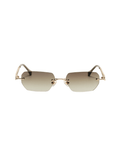 Sunglasses Zeus n Dione Mykonos Gold/Khaki O/S Apoella