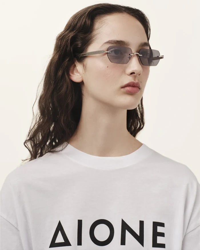Sunglasses Zeus n Dione Mykonos Silver/Brown Tortoise O/S Apoella