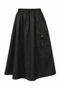 Mystery 2468 Cotton Buckle Pocket Skirt SS26