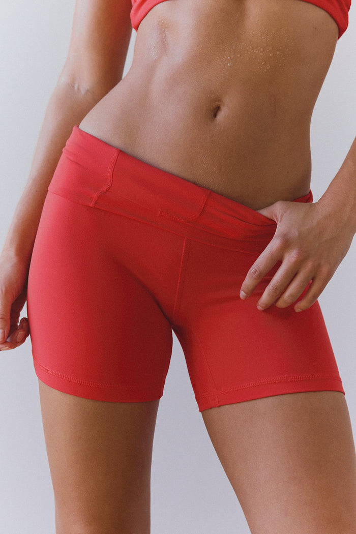 Never Better Bike Short | Grapefruit