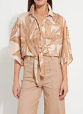 Lyssé Nilza Tie Dolman Sleeve Shirt Sol De Sal