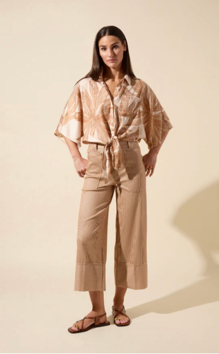 Nilza Tie Dolman Sleeve Shirt | Sol De Sal