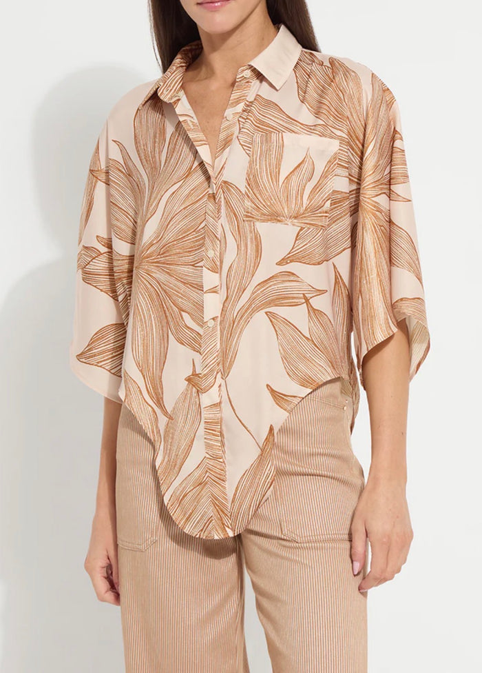 Nilza Tie Dolman Sleeve Shirt | Sol De Sal