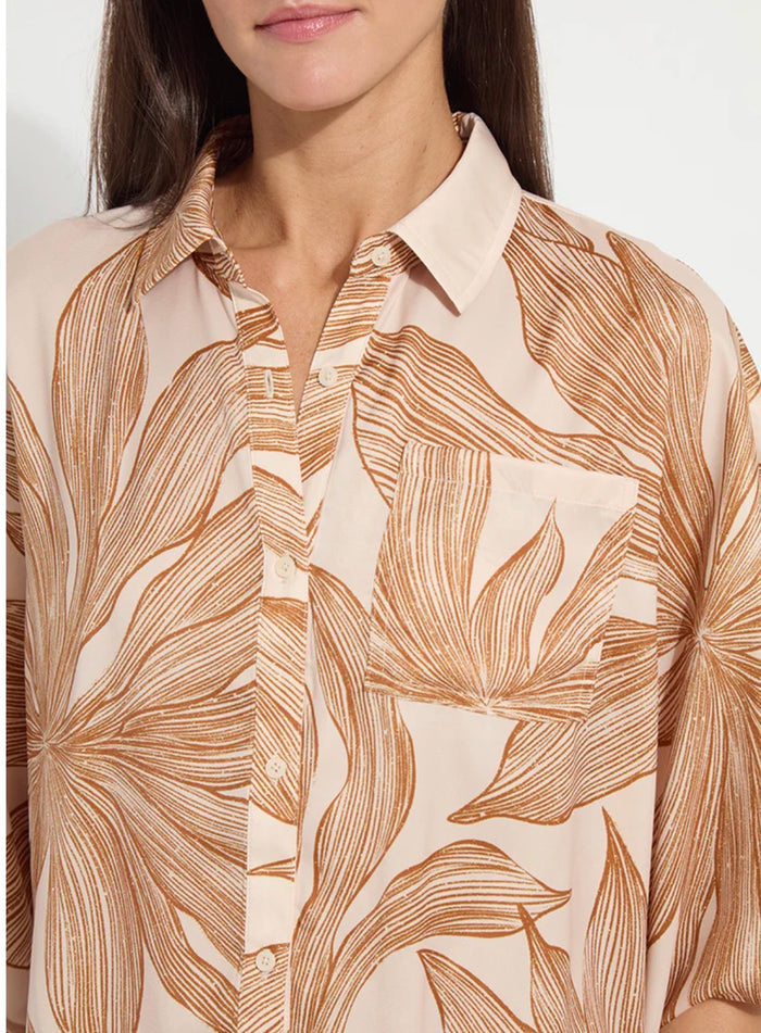 Nilza Tie Dolman Sleeve Shirt | Sol De Sal