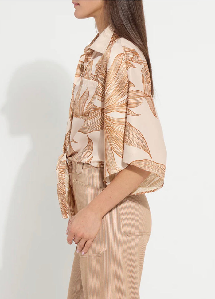 Nilza Tie Dolman Sleeve Shirt | Sol De Sal
