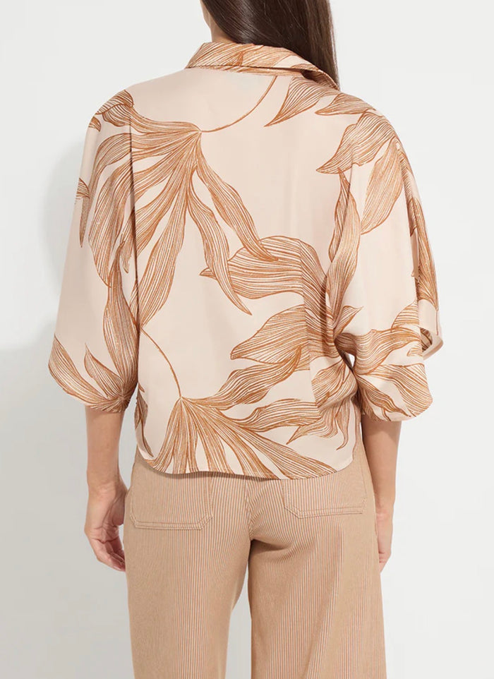 Nilza Tie Dolman Sleeve Shirt | Sol De Sal