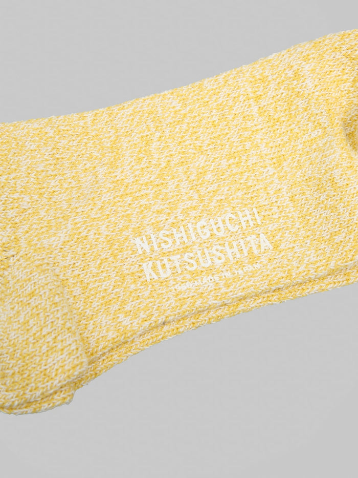 Nishiguchi  Kutsushita Silk Cotton Socks Colorful Flags logo