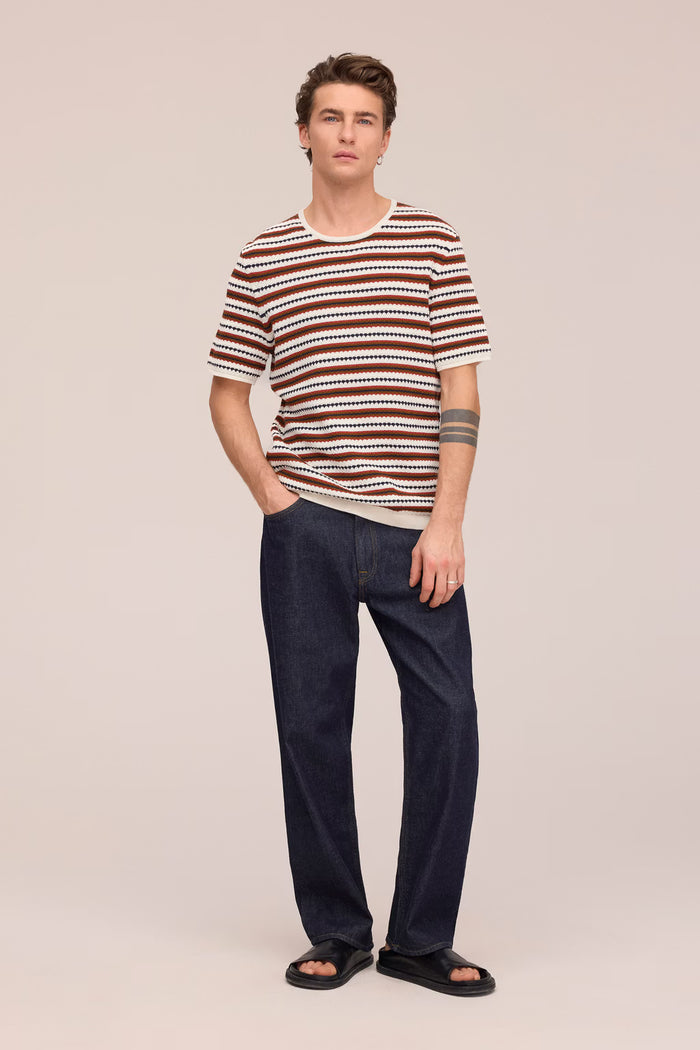NN. 07 - Bari T-Shirt in Ivory Multi