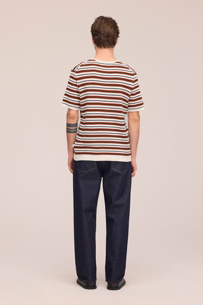 NN. 07 - Bari T-Shirt in Ivory Multi