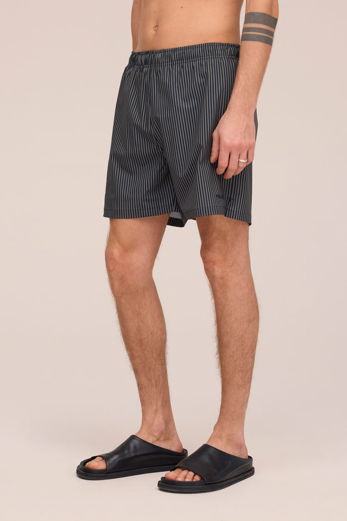 NN. 07 - Holiday Shorts in Capers Stripe