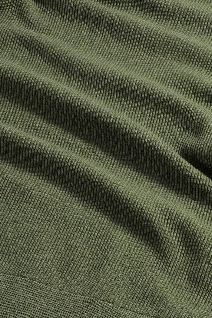 NN. 07 - Kevin Ribbed Sweater Capers Organic Cotton
