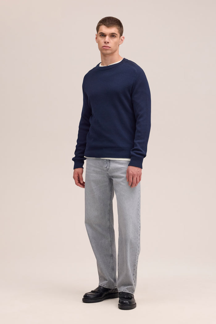 NN. 07 - Kevin Sweater in Navy Blue