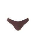 Swimwear Melissa Odabash Noto Bikini Bottom Brown Ribbed Apoella
