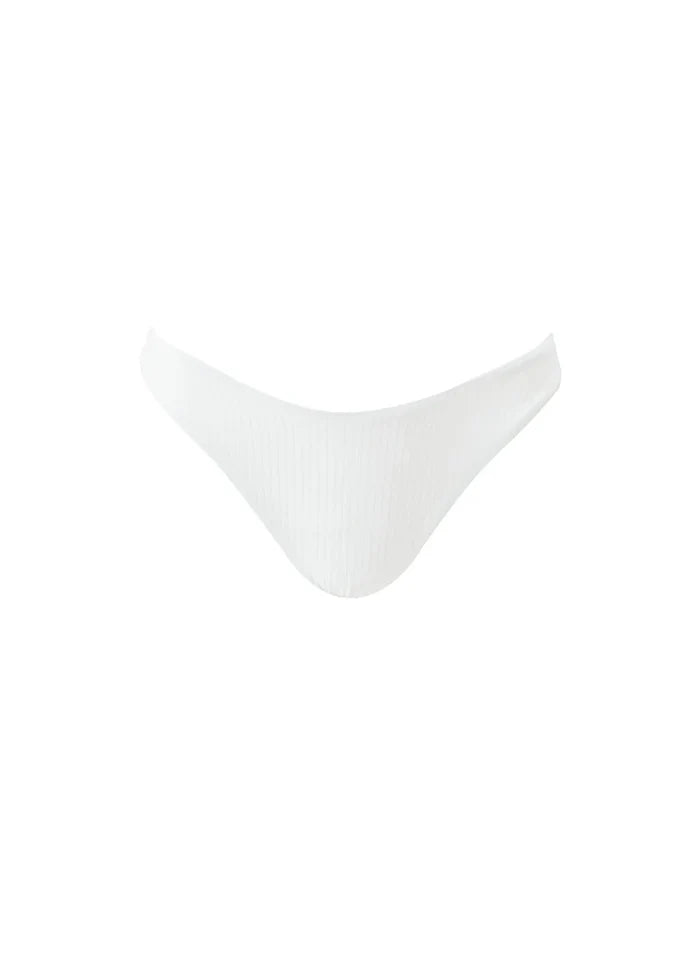 Swimwear Melissa Odabash Noto Bikini Bottom Cream Ribbed Apoella