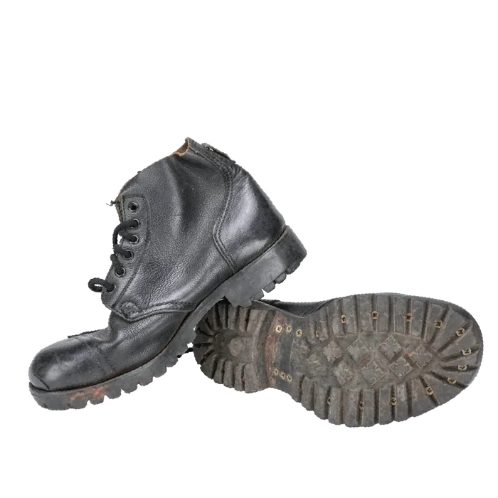 NZ Army Leather Ankle Boots - 7 UK - New Zealand Army Surplus - Combat Boots