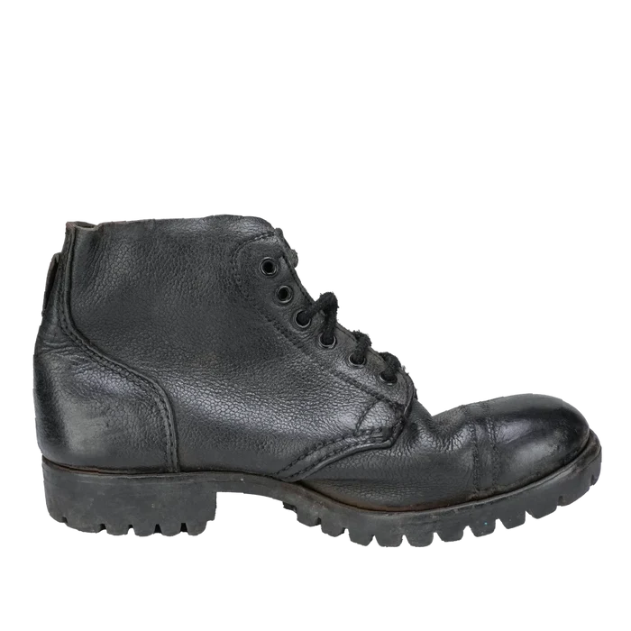 NZ Army Leather Ankle Boots - 7 UK - New Zealand Army Surplus - Combat Boots