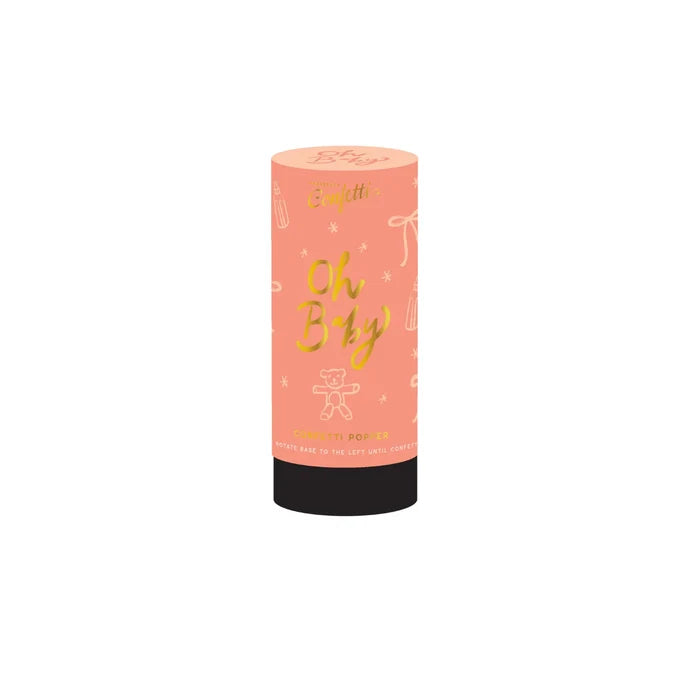 Oh Baby Confetti Popper | Pink