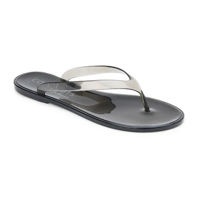 Olsen Black Jelly Sandals