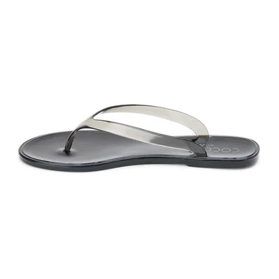 Olsen Black Jelly Sandals