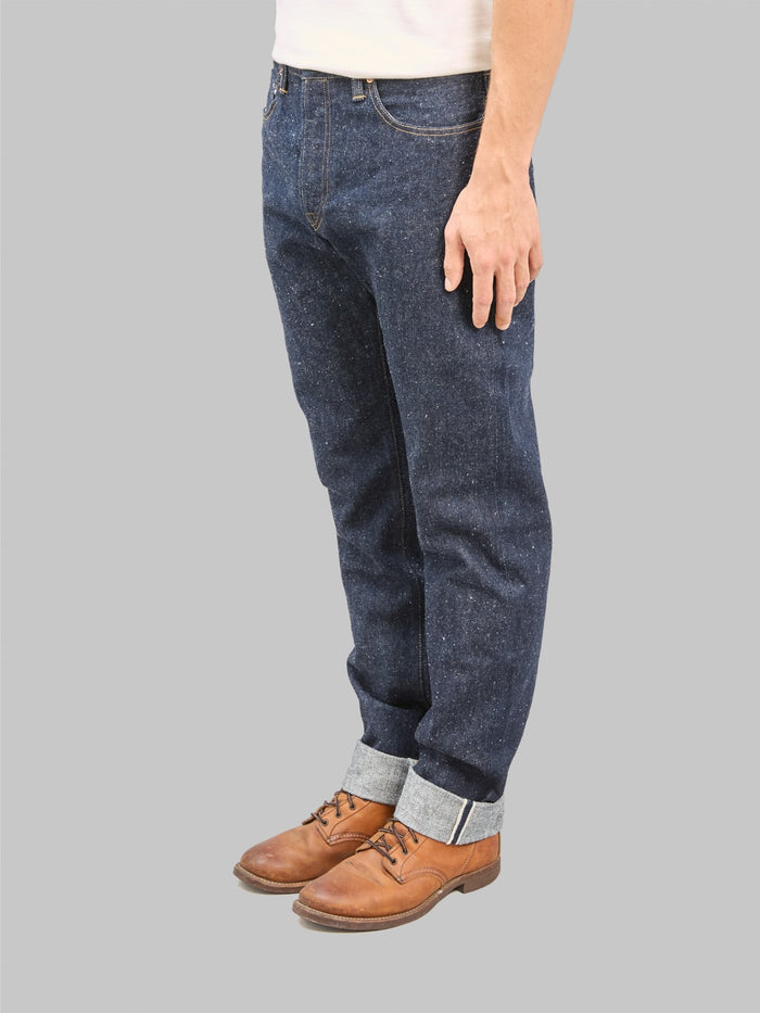 Omoto Denim 0412 16oz Nep Straight Fit Jeans side fit