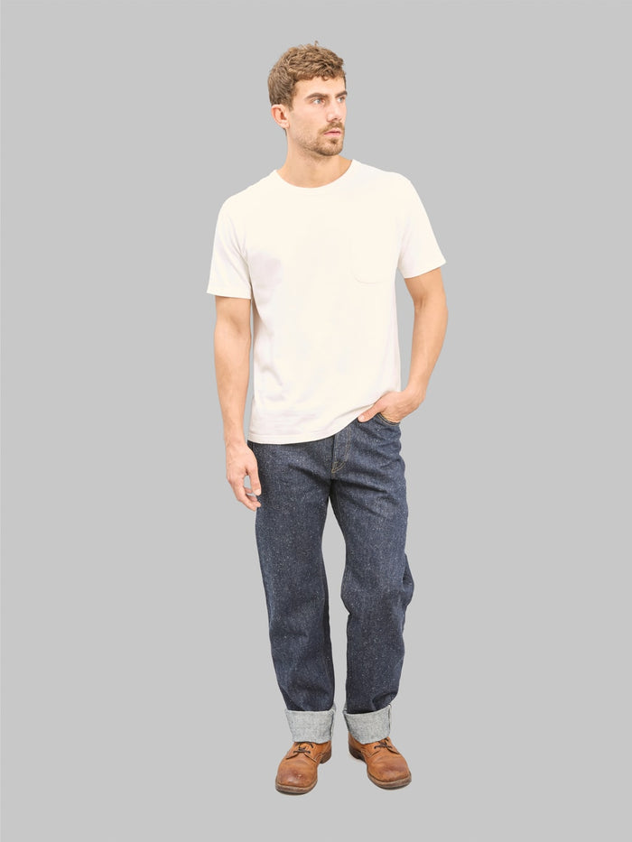 Omoto Denim 0612 16oz Nep Relax Fit Jeans styled