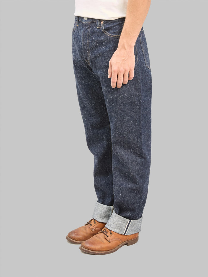 Omoto Denim 0612 16oz Nep Relax Fit Jeans side fit