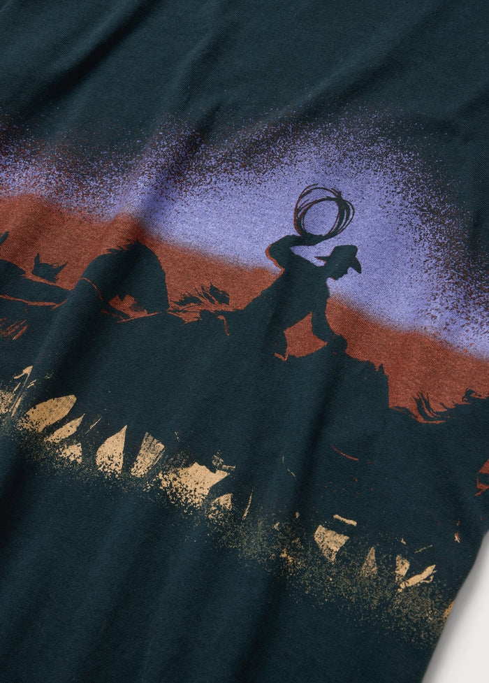 One of These Days - Driftin' Away Shirt Washed Black - Kalifornia Jean Bar